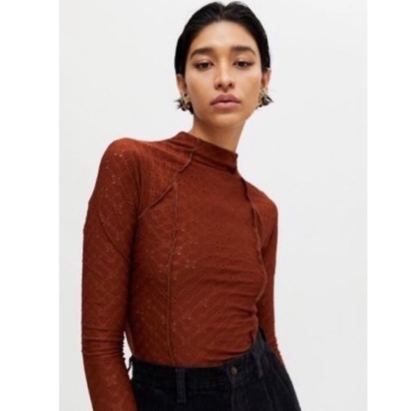 Urban Outfitters Tops - Urban Outfitters Natalia Mock Neck Top